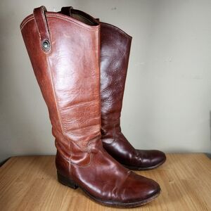 Frye Women's Brown Leather Boots